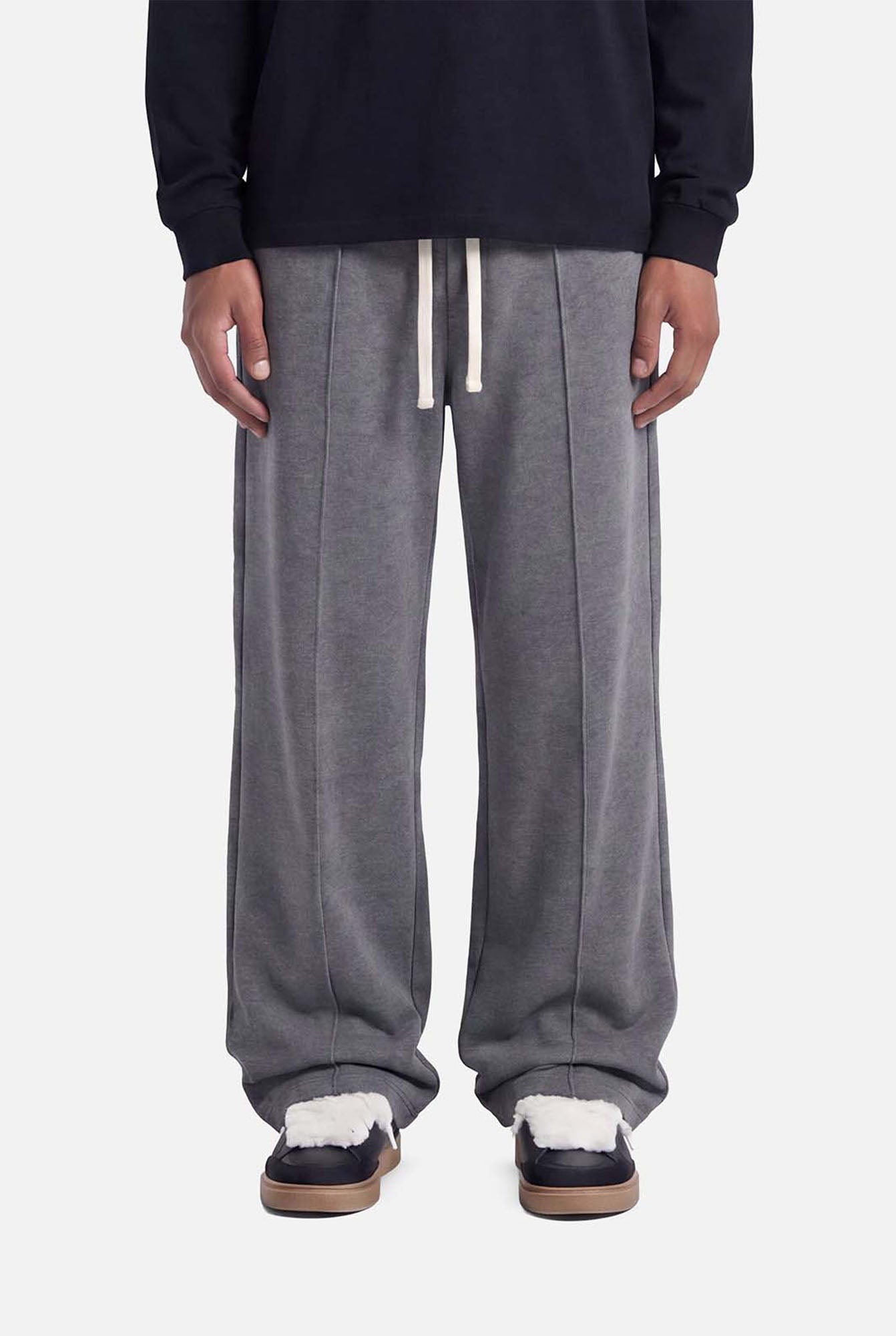 Lino Smart Jogger | Melange Grey - Pants Don't Waste Culture