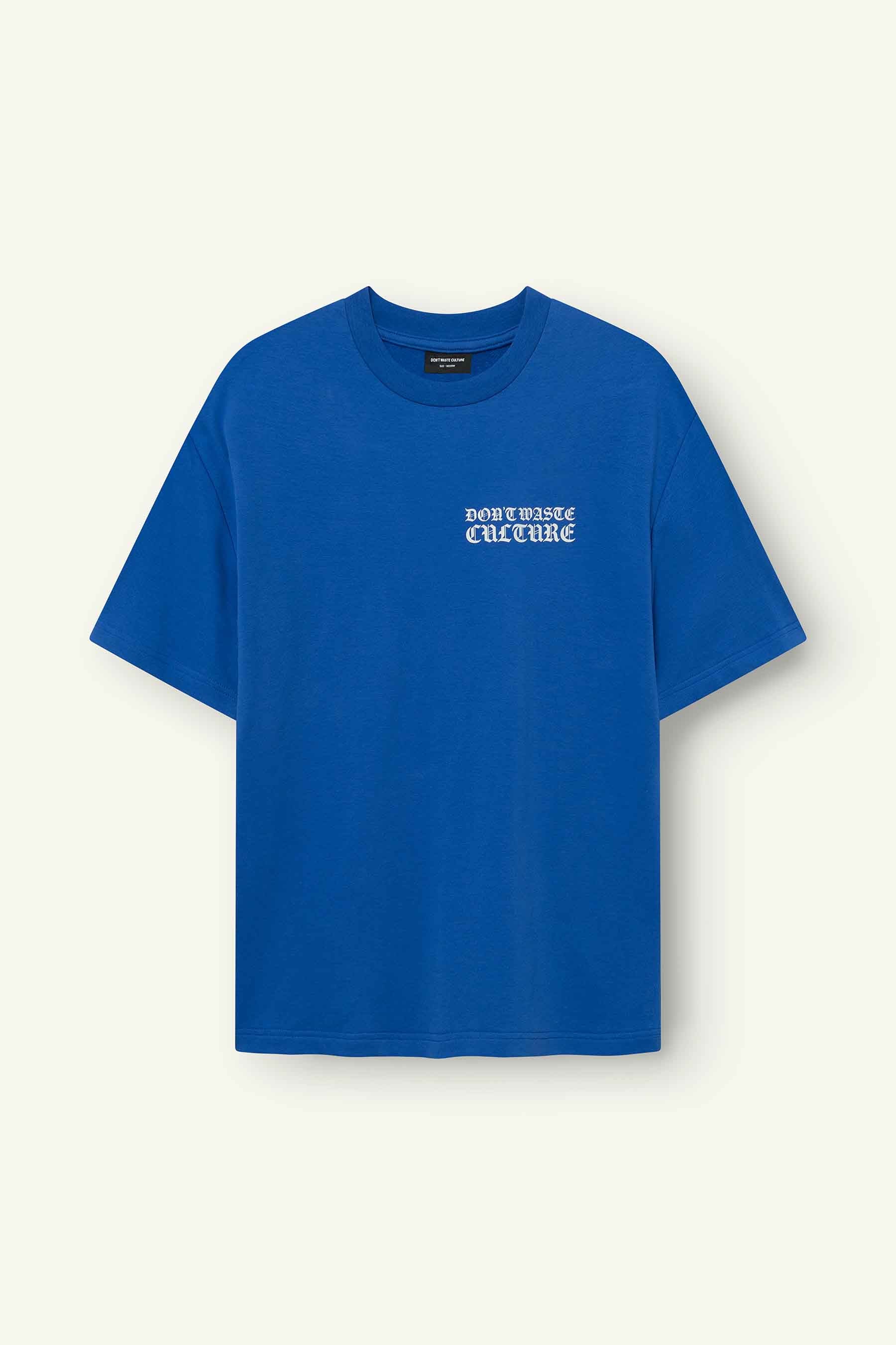 Mirae T-shirt | Klein Blue - Early access Don't Waste Culture