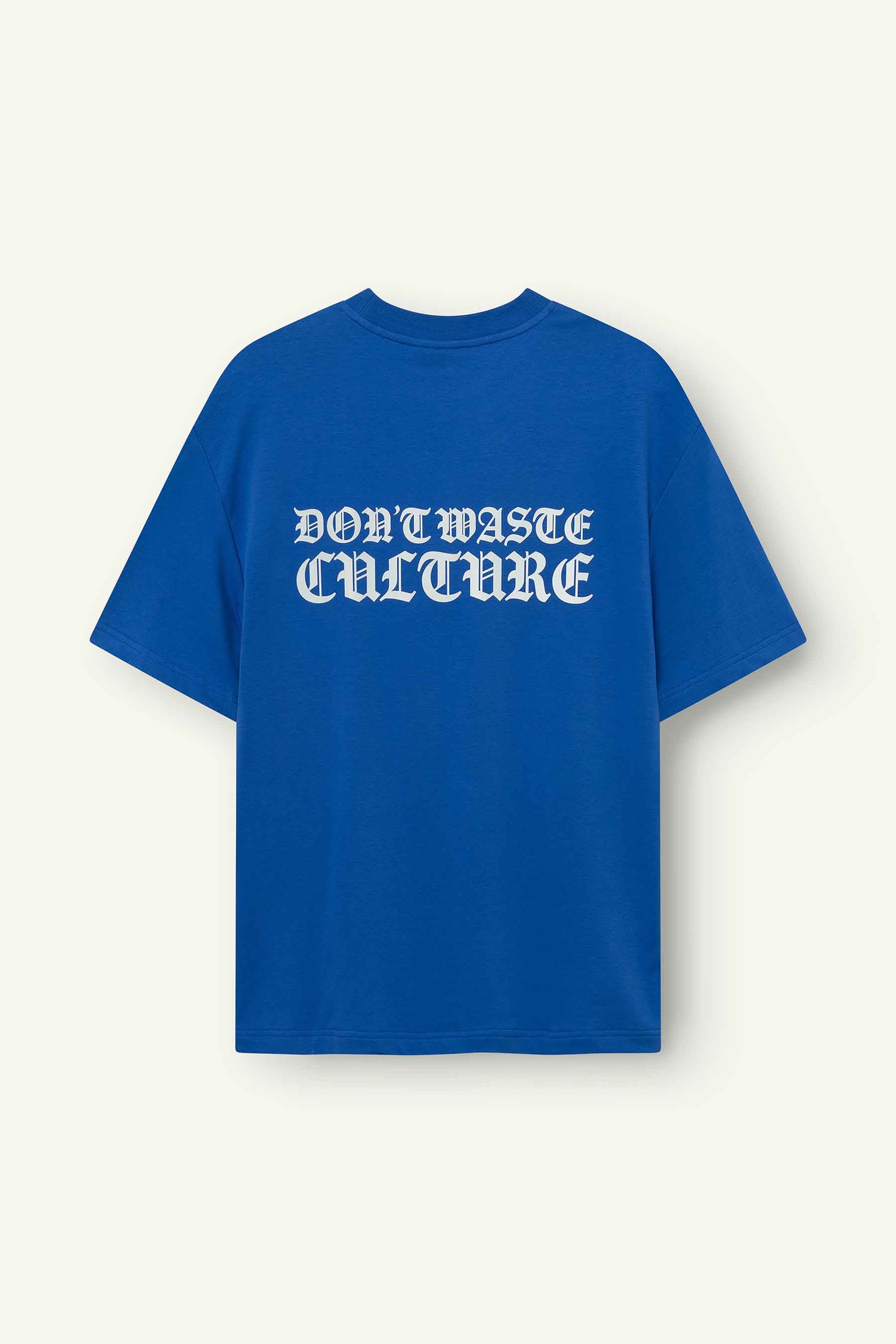 Mirae T-shirt | Klein Blue - Early access Don't Waste Culture