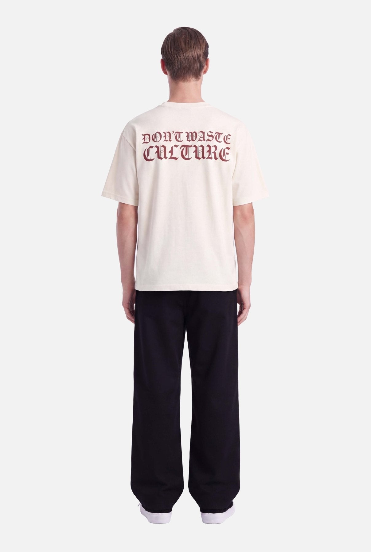 Yula T-shirt | Cream - Early access Don't Waste Culture