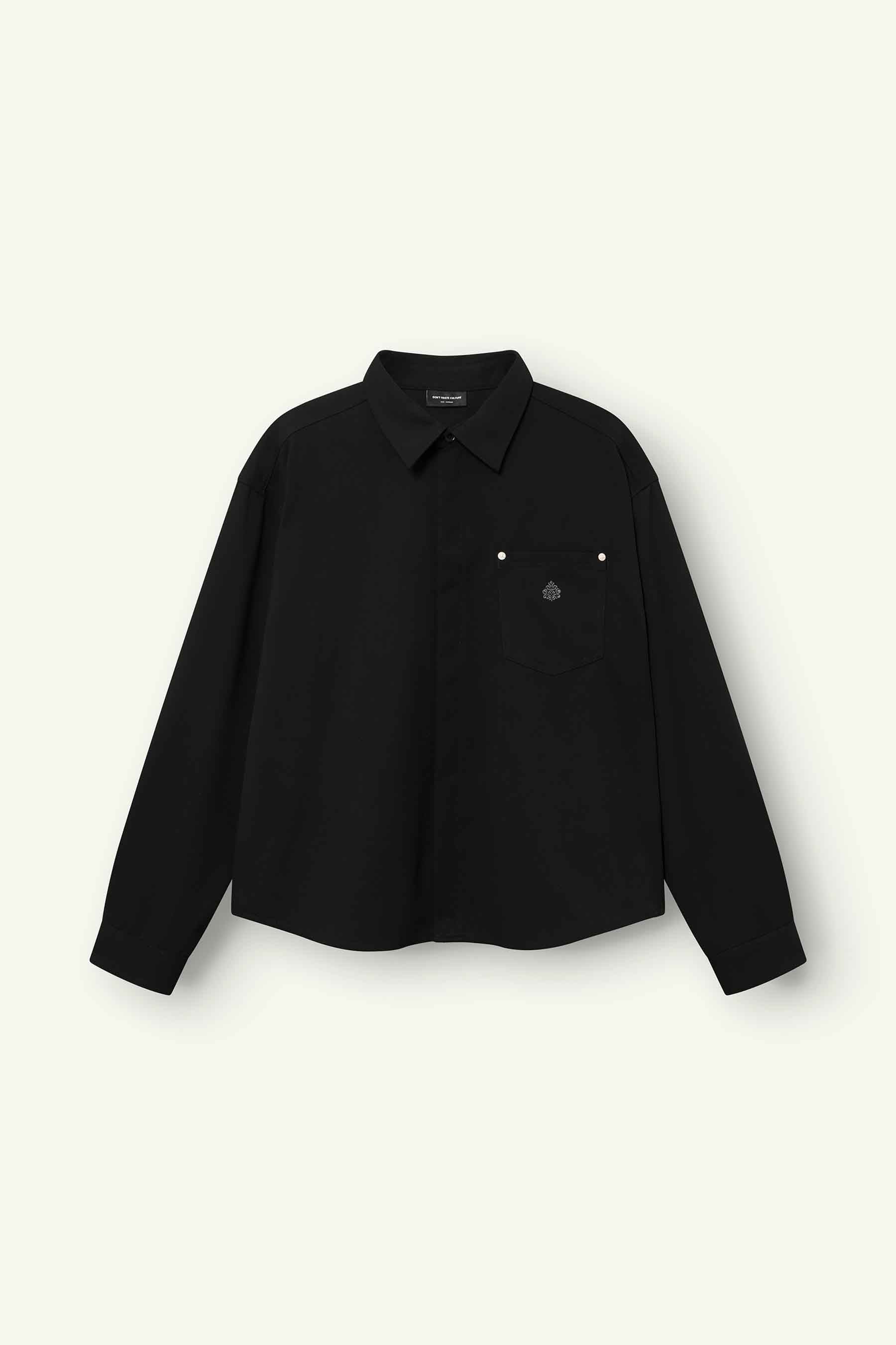 Nira Overshirt | Black - Early access Don't Waste Culture