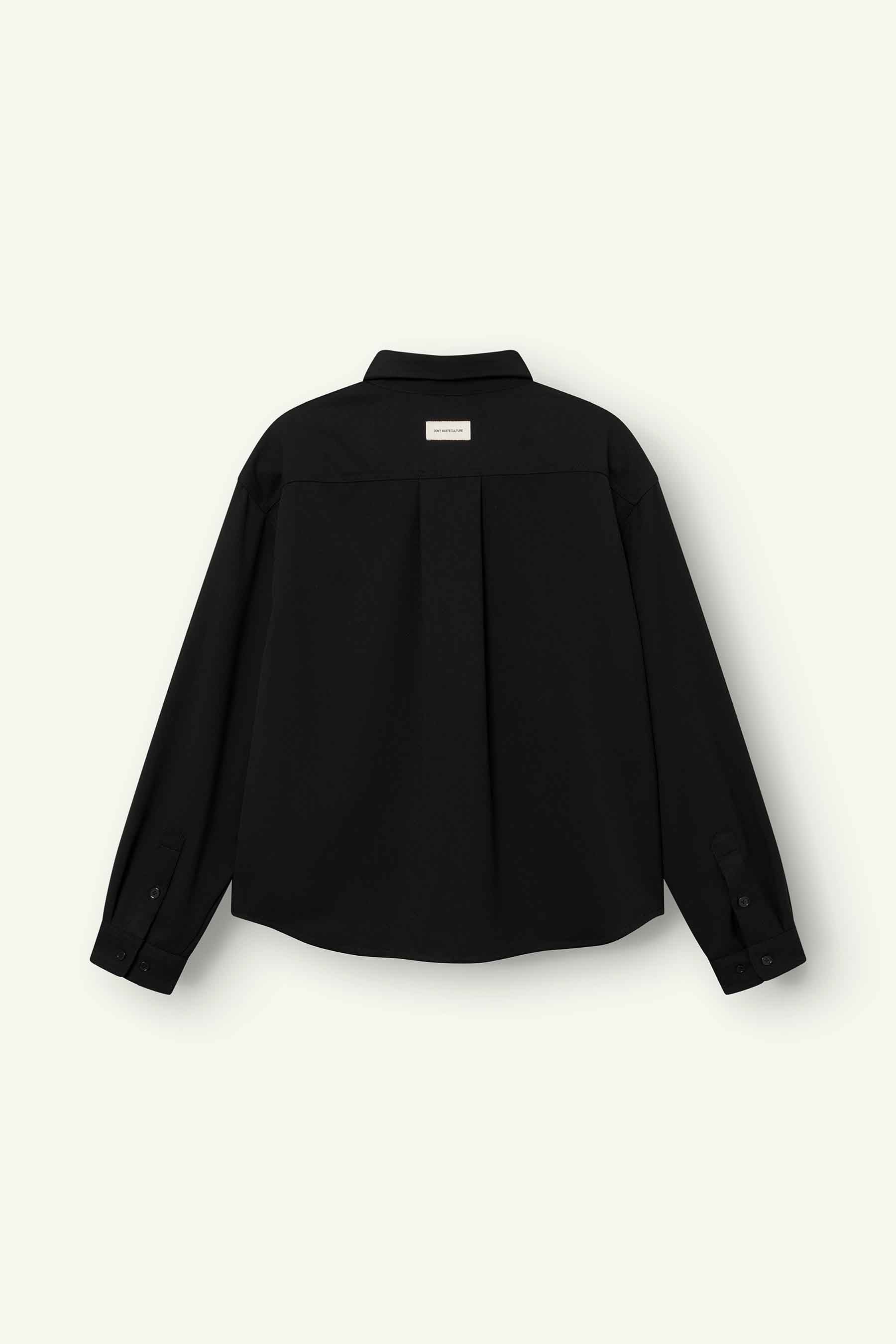 Nira Overshirt | Black - Early access Don't Waste Culture
