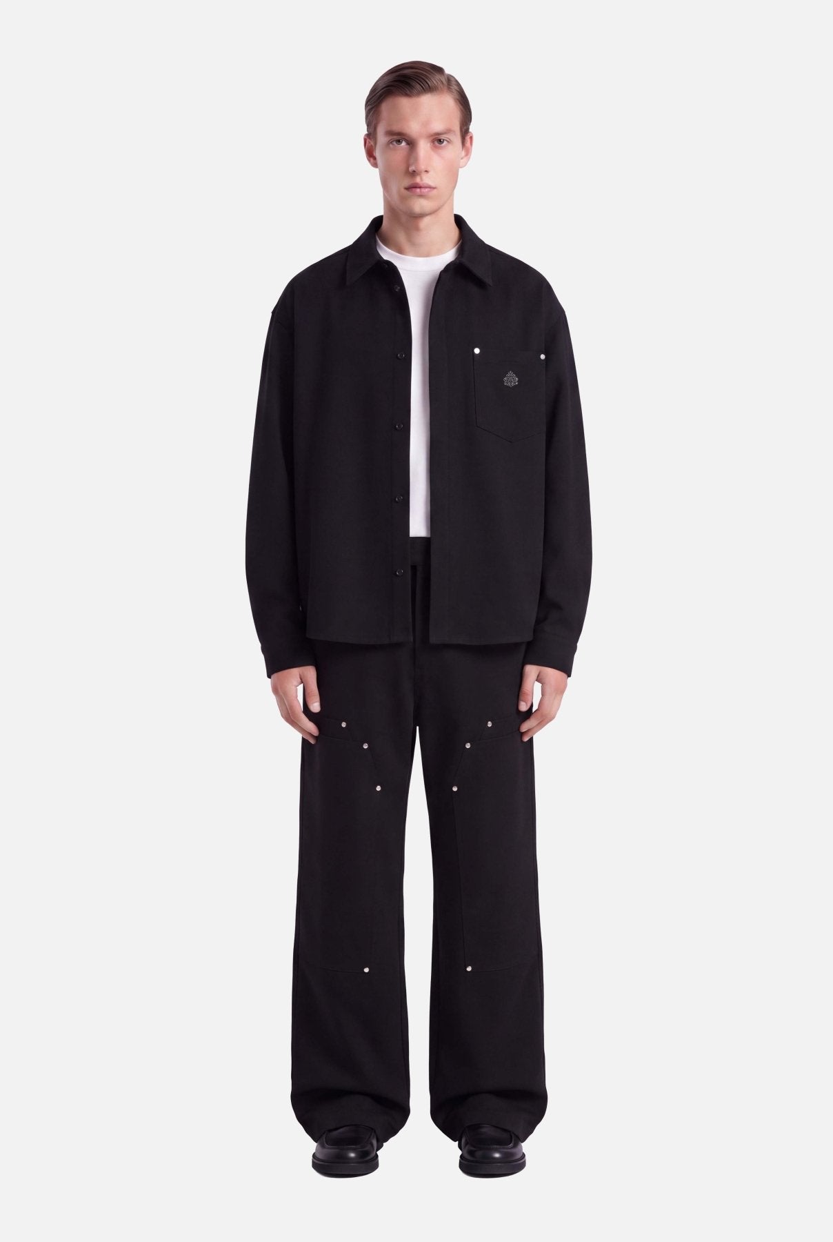Nira Overshirt | Black - Early access Don't Waste Culture