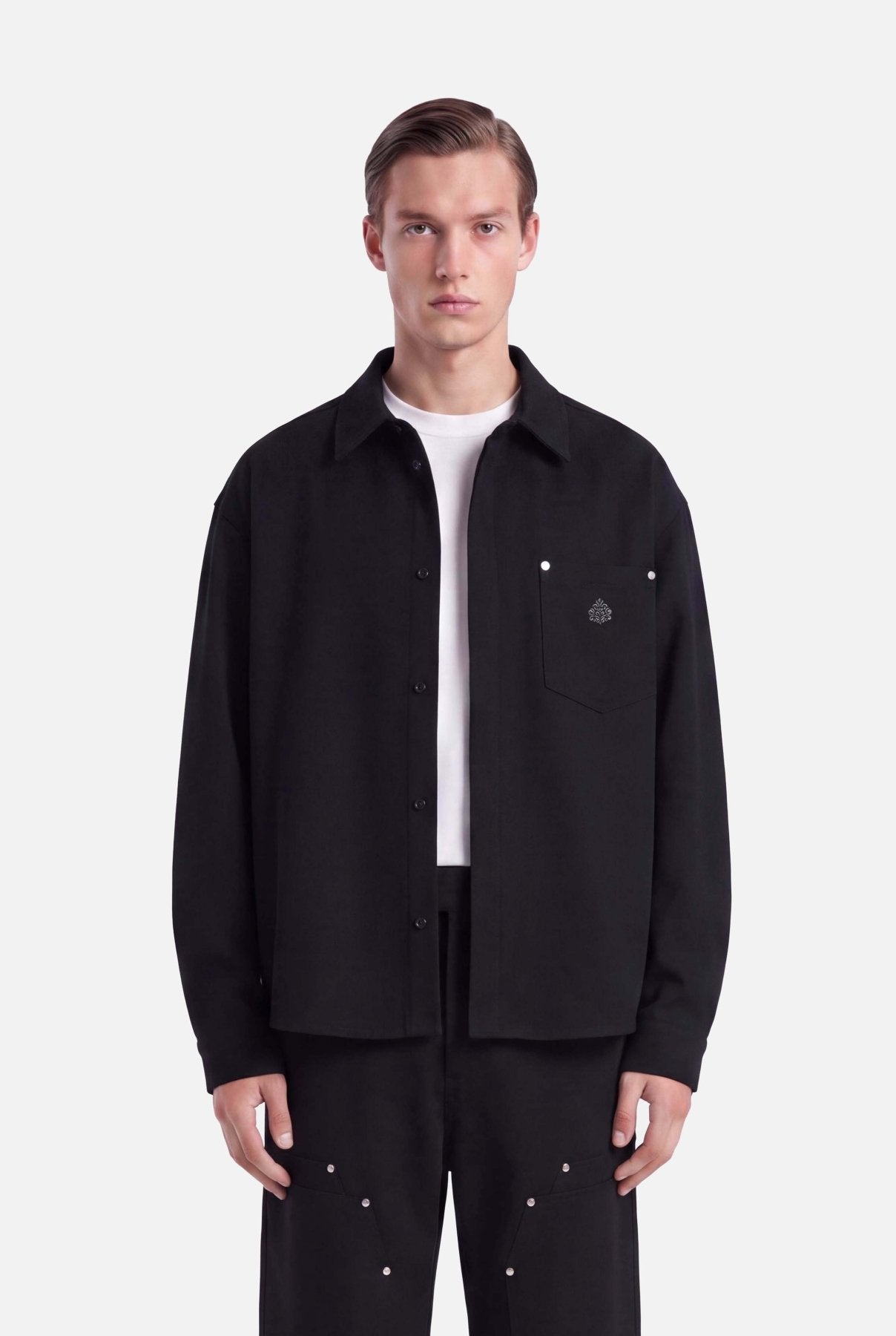 Nira Overshirt | Black - Early access Don't Waste Culture