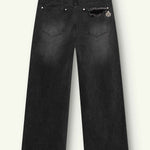 Nova Stud Jeans | Washed Black - Early access Don't Waste Culture