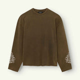 Ona Cutoff Sweater | Washed Grey