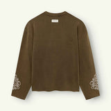 Ona Cutoff Sweater | Washed Grey