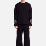 Ona Cutoff Sweater | Black