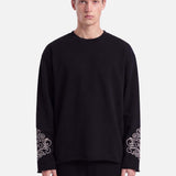 Ona Cutoff Sweater | Black