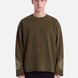 Ona Cutoff Sweater | Washed Grey