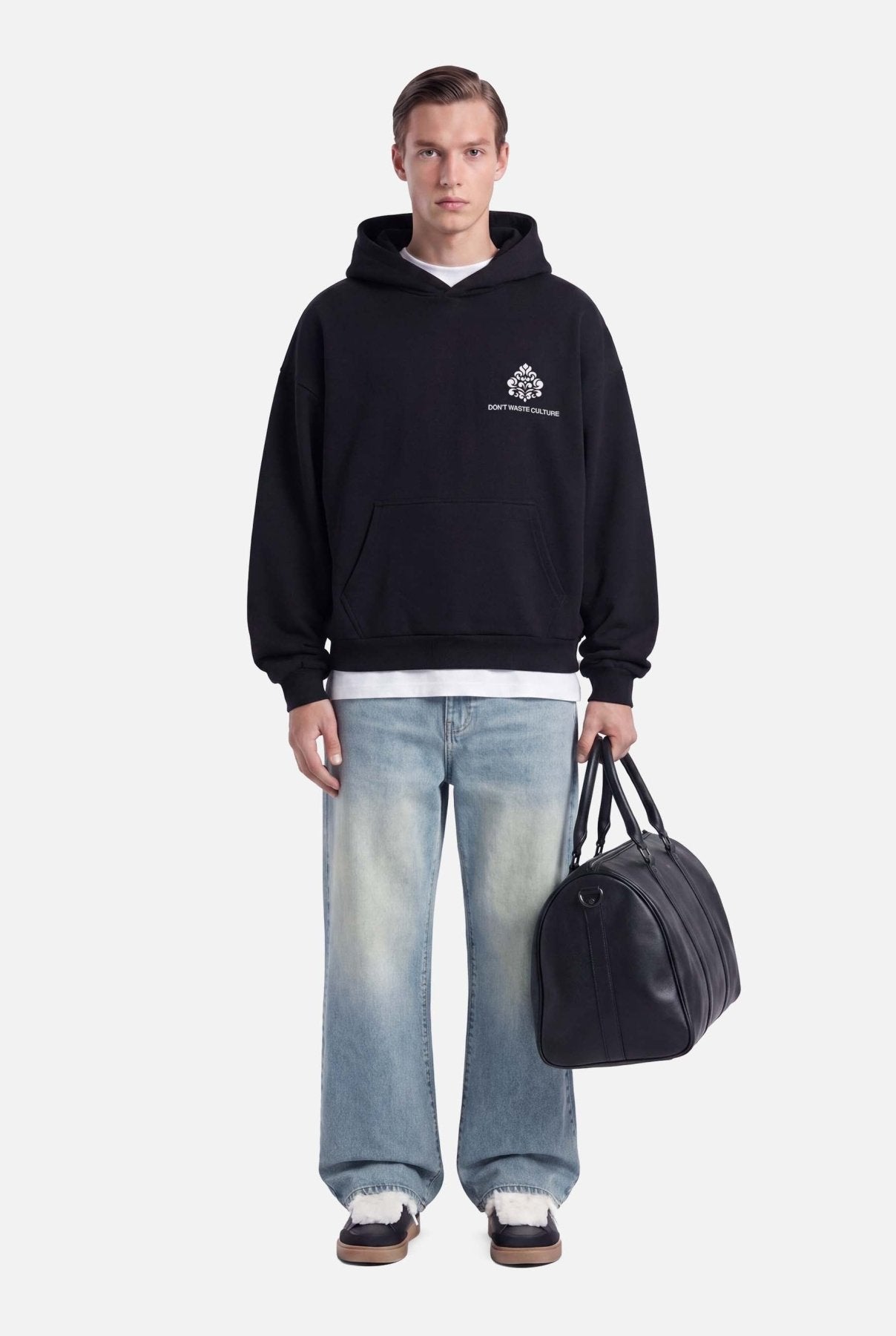 Puro Hoodie | Black - Hoodies Don't Waste Culture