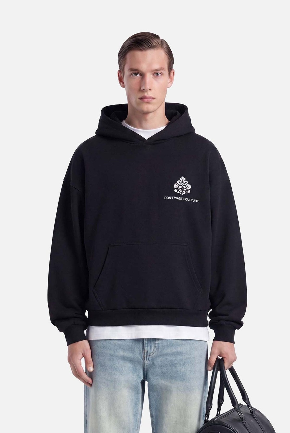 Puro Hoodie | Black - Hoodies Don't Waste Culture