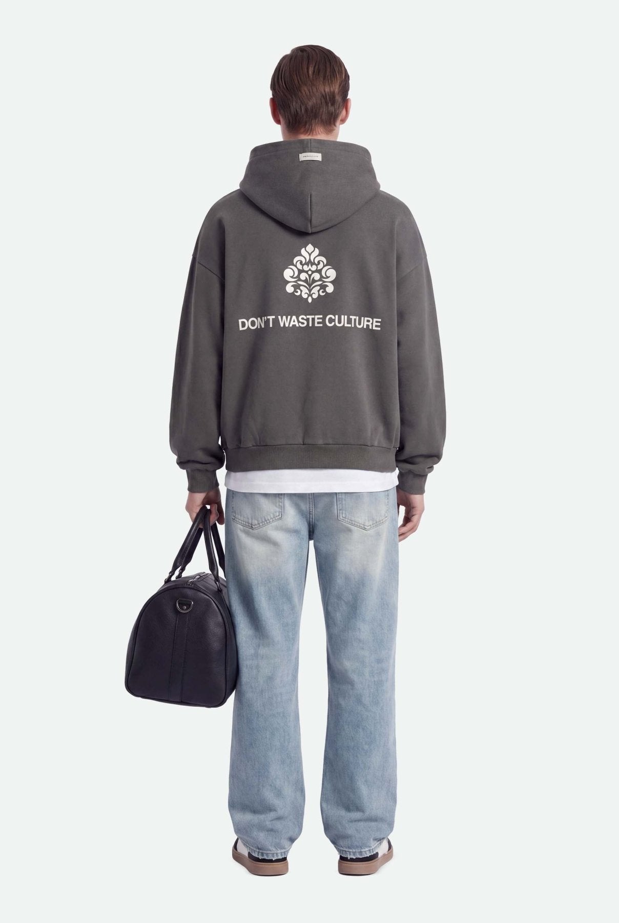 Puro Hoodie | Grey - Hoodies Don't Waste Culture