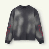 Romiya Waffle Longsleeve | Dark Grey - Early access Don't Waste Culture