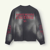 Romiya Waffle Longsleeve | Dark Grey - Early access Don't Waste Culture