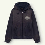 Savy Zipper Hoodie | Washed Blue - Early access Don't Waste Culture