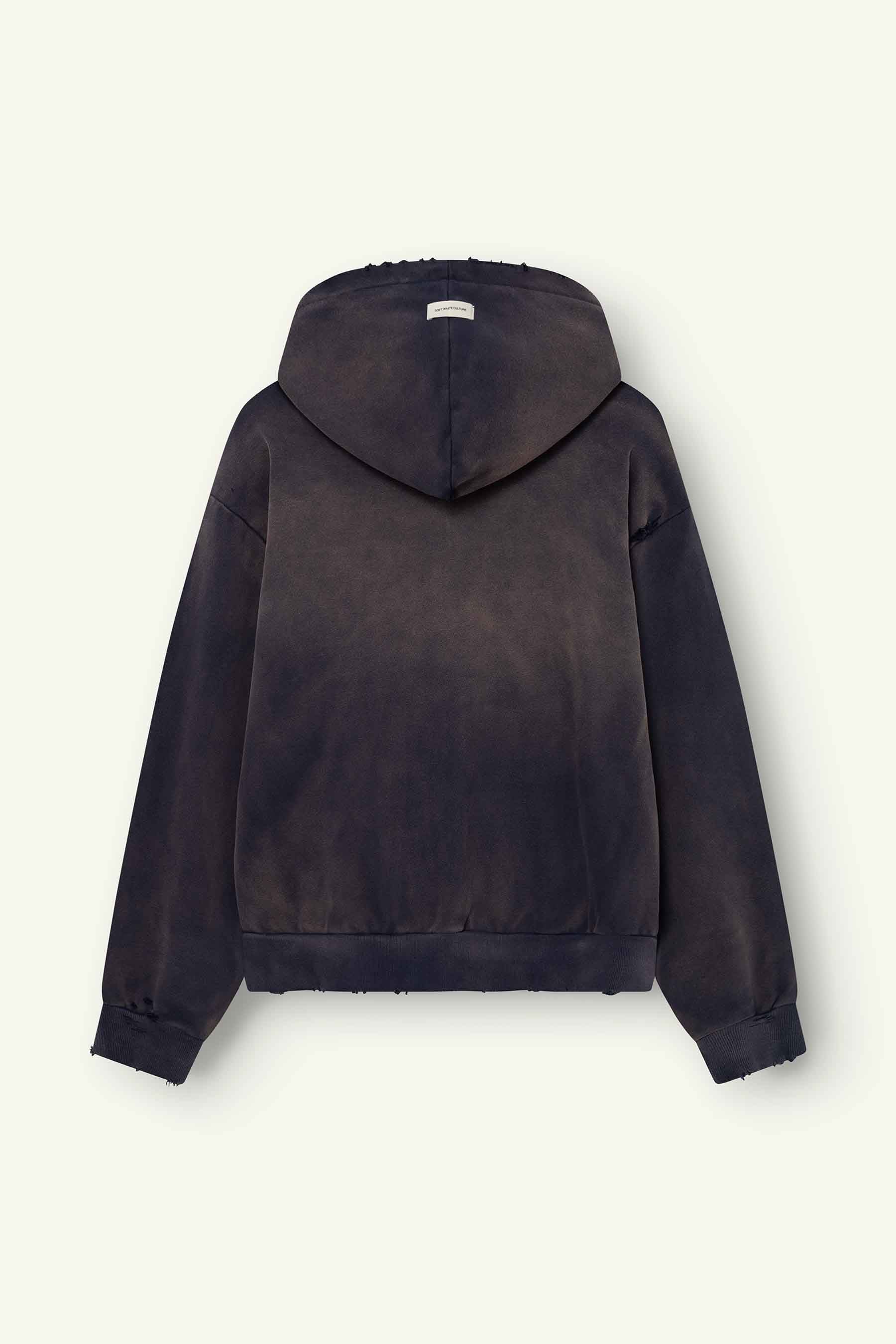 Savy Zipper Hoodie | Washed Blue - Early access Don't Waste Culture