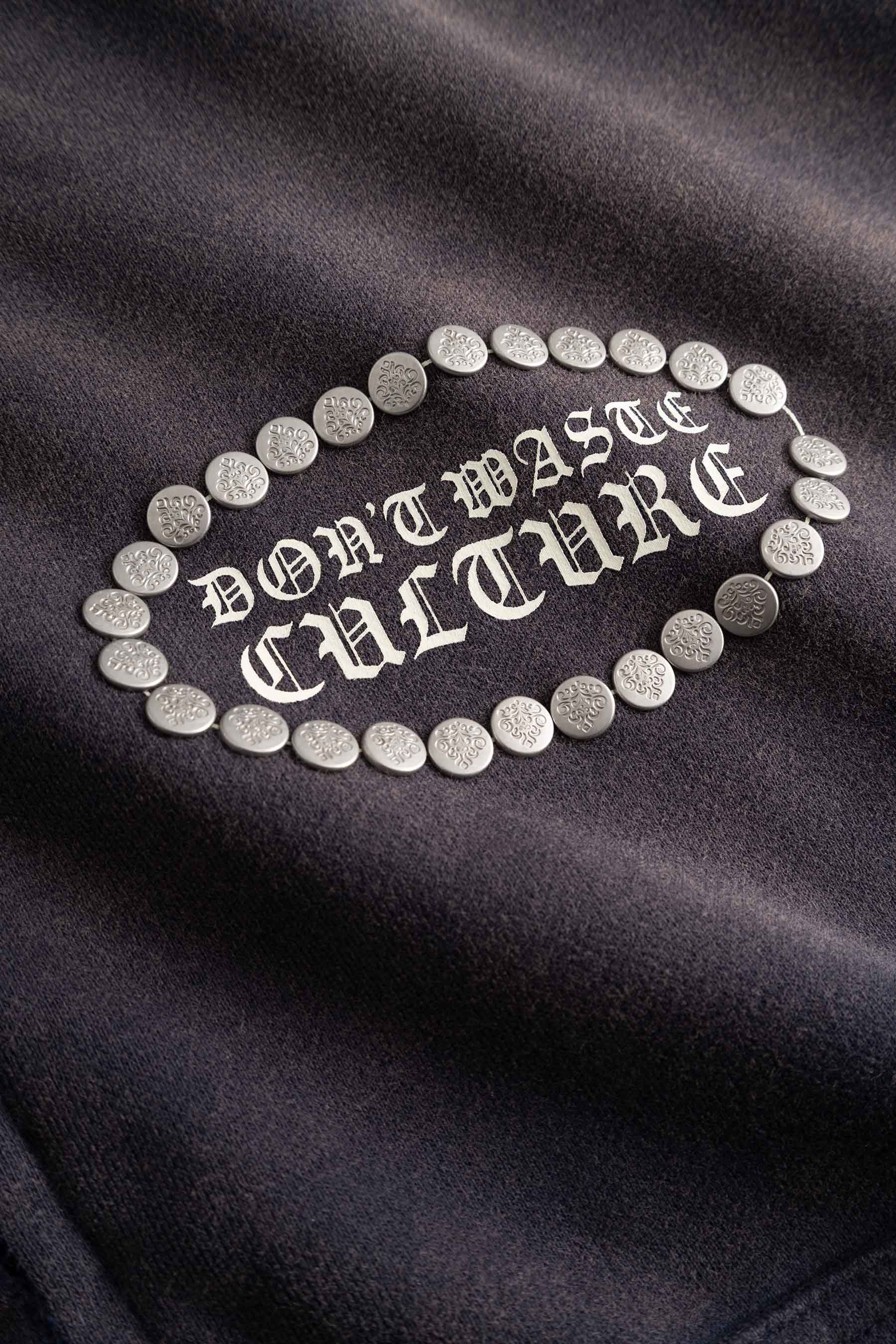 Savy Zipper Hoodie | Washed Blue - Early access Don't Waste Culture