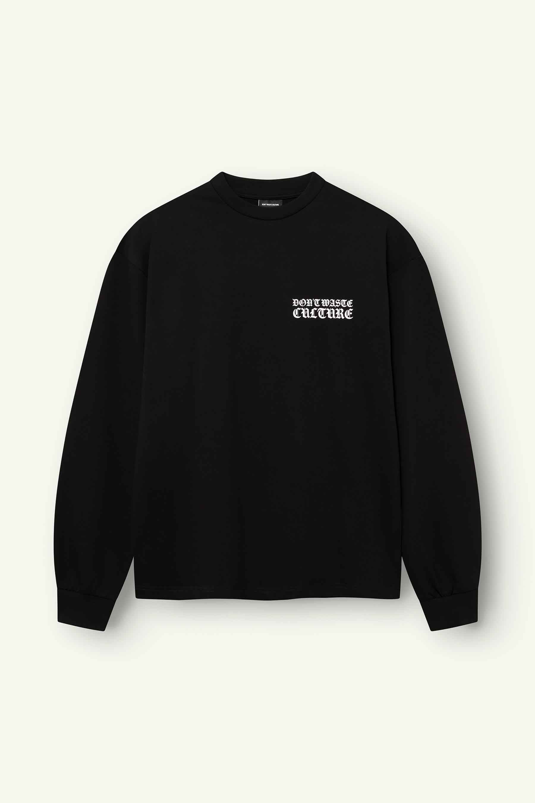 Sunoa Longsleeve | Black - Early access Don't Waste Culture