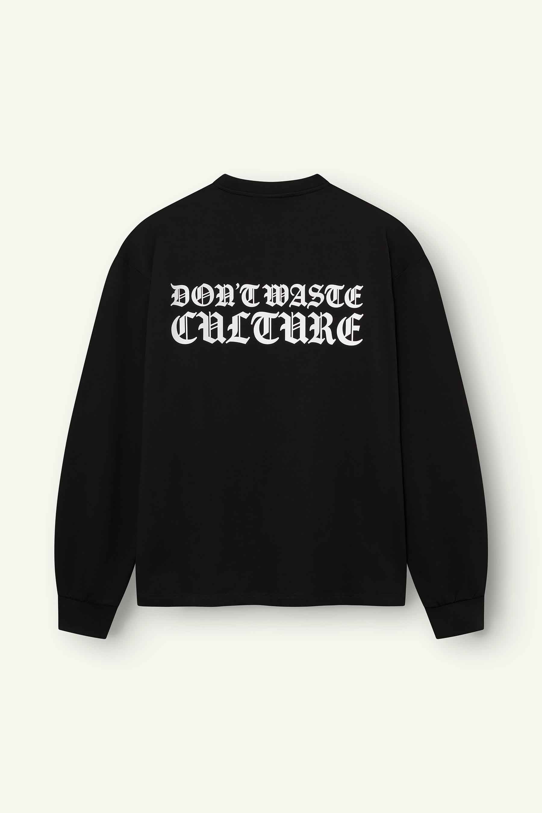 Sunoa Longsleeve | Black - Early access Don't Waste Culture