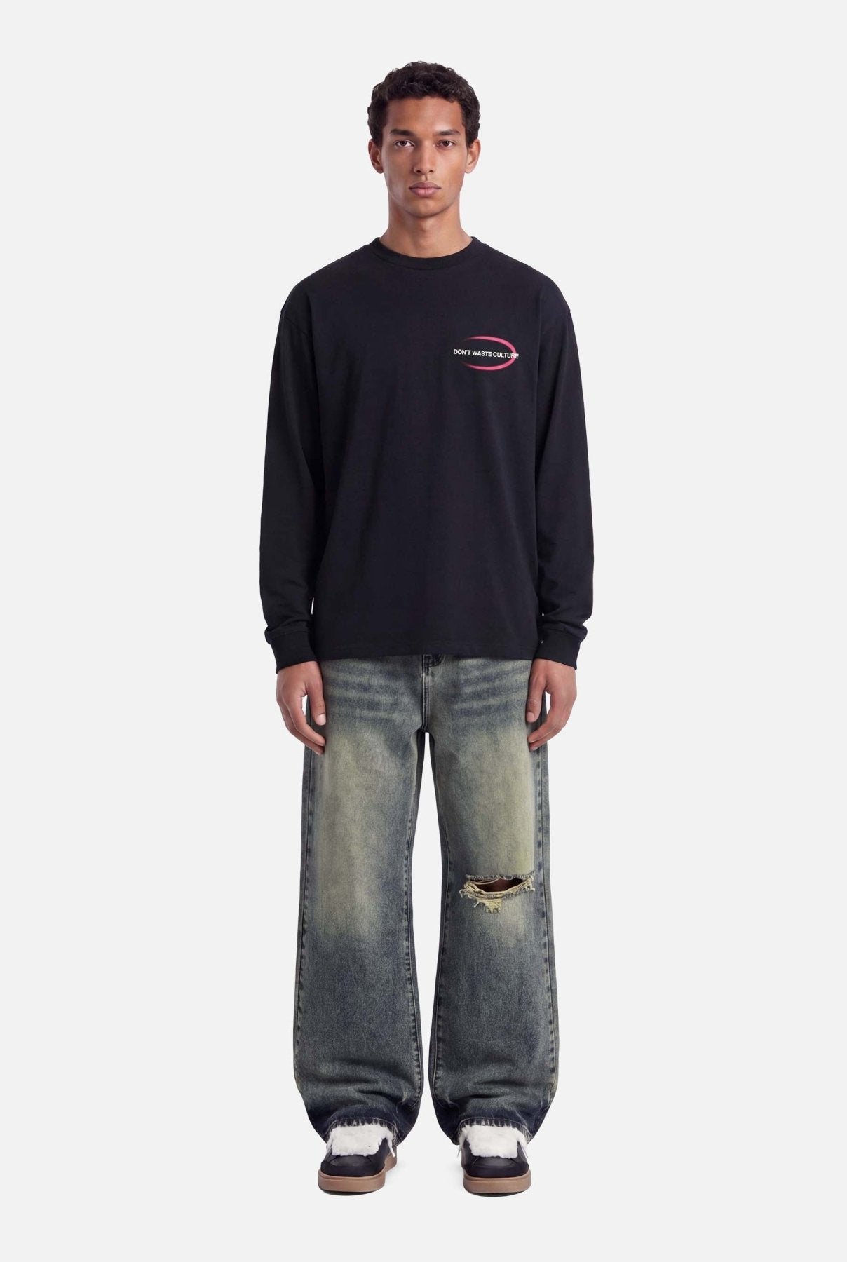 Tavi Longsleeve | Black - Longsleeves Don't Waste Culture