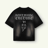Thunder T-shirt | Faded Black