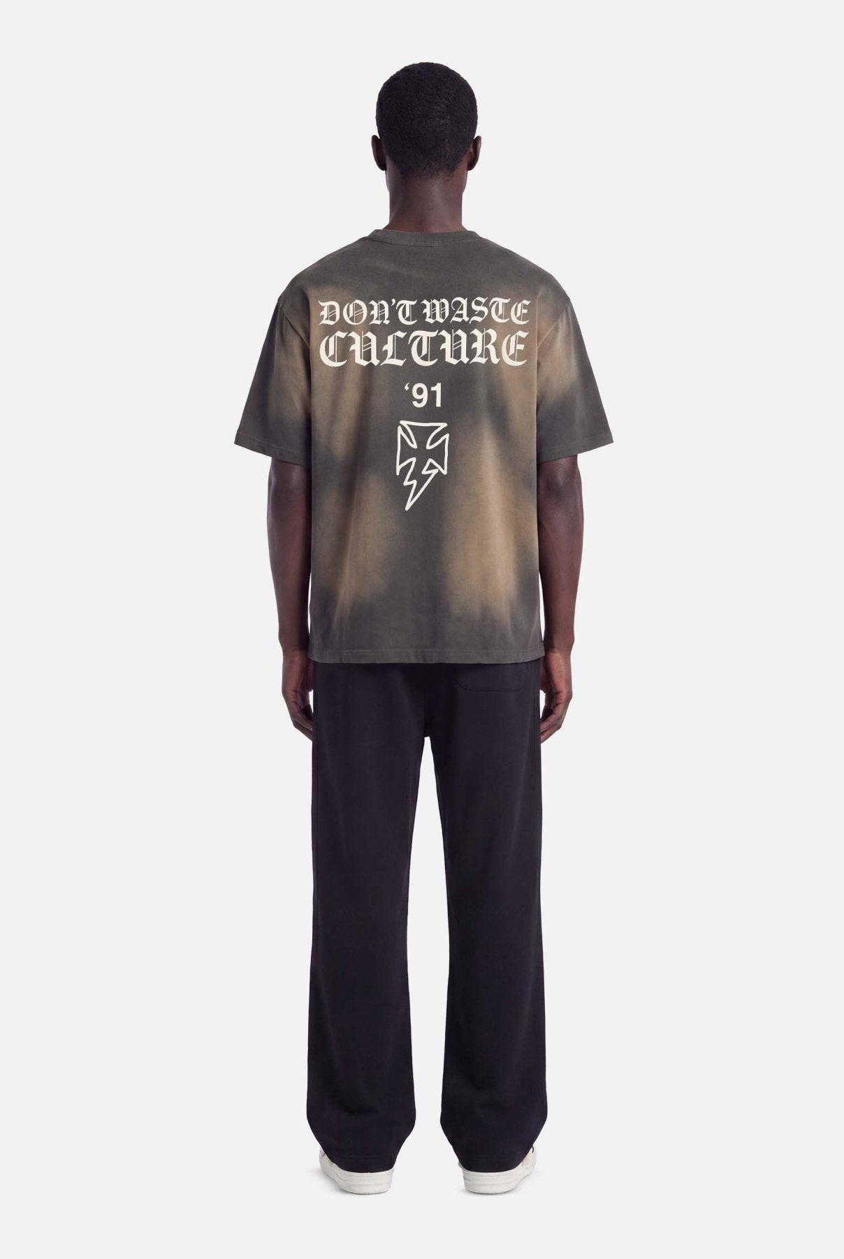Thunder T-shirt | Faded Grey - T-shirts Don't Waste Culture