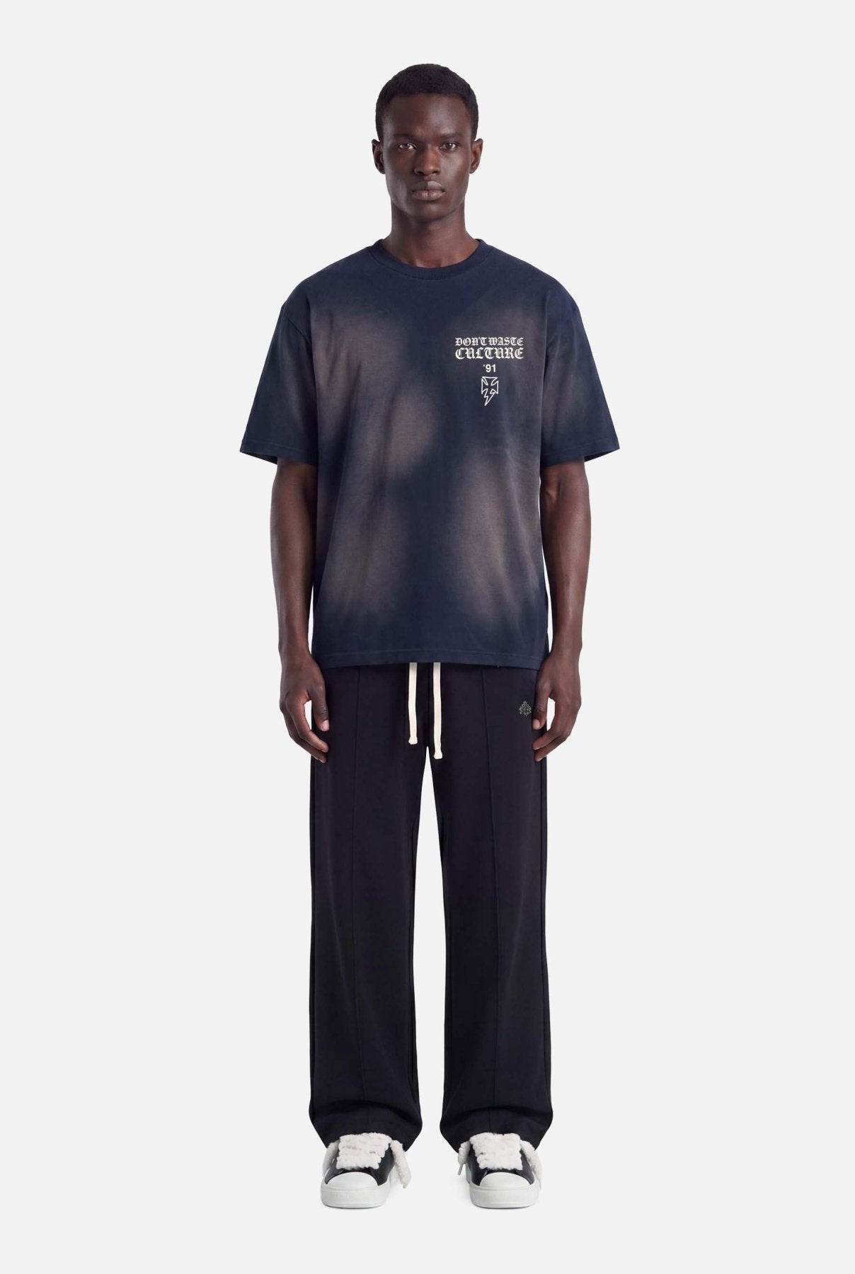 Thunder T-shirt | Faded navy - T-shirts Don't Waste Culture