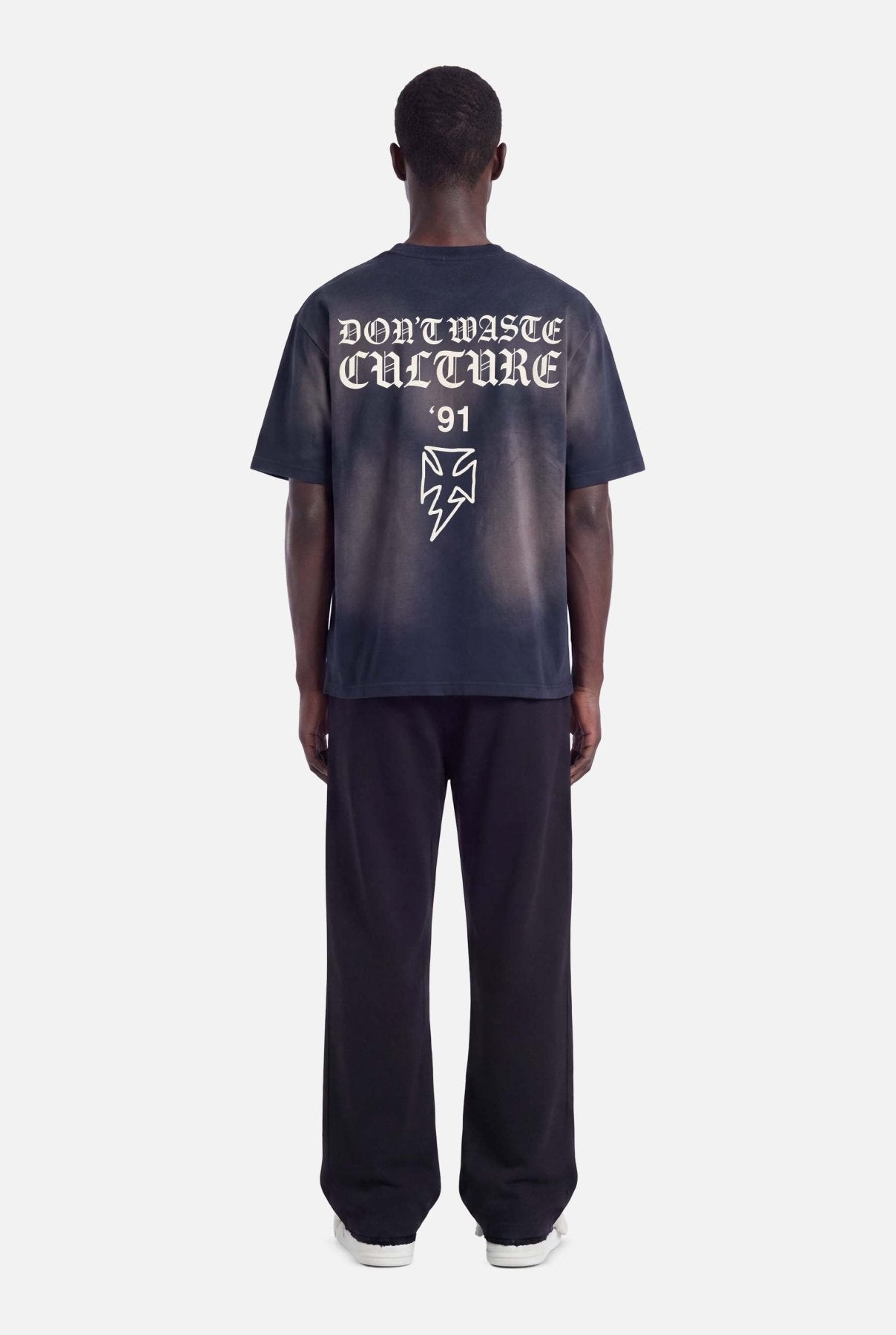 Thunder T-shirt | Faded navy - T-shirts Don't Waste Culture