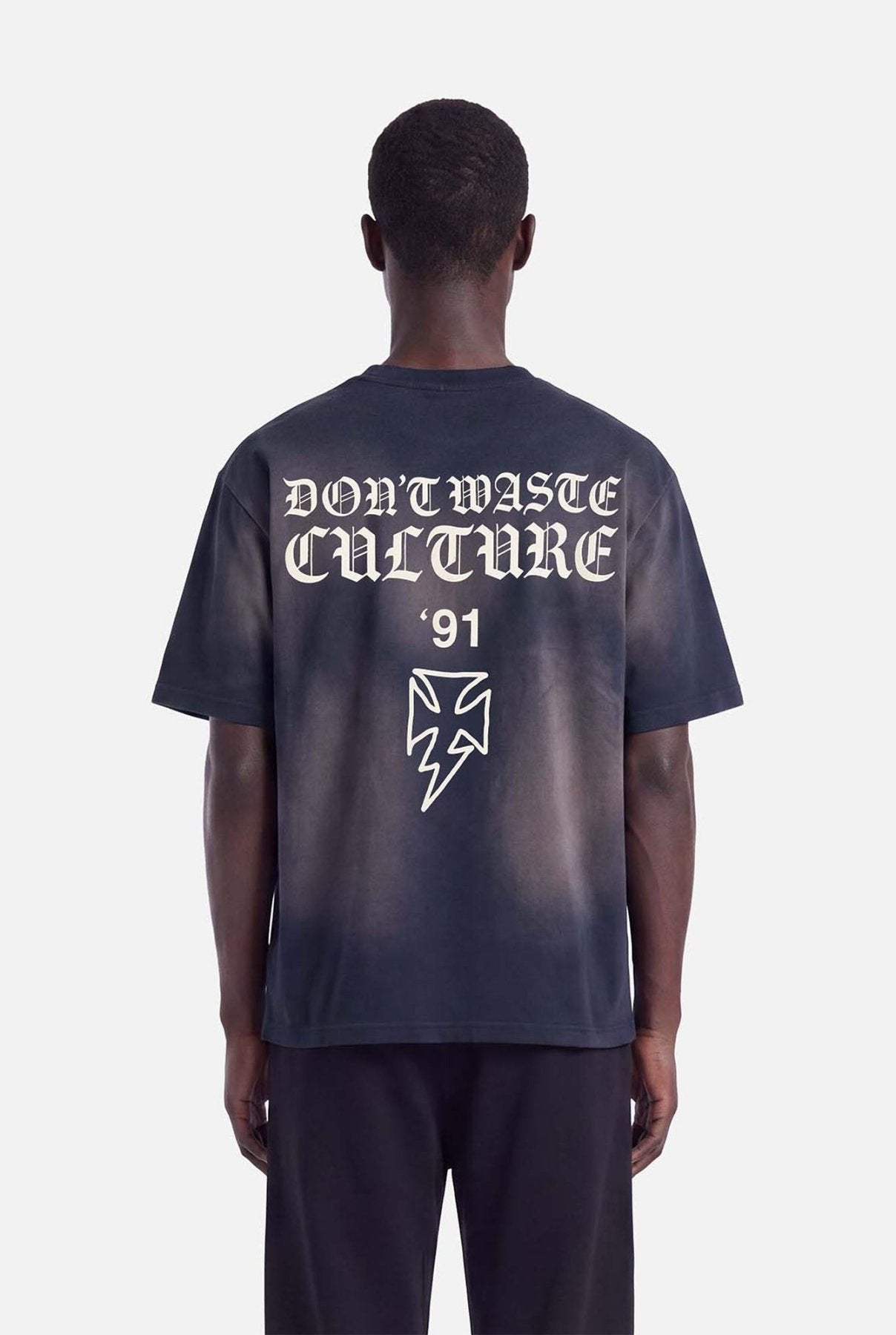 Thunder T-shirt | Faded navy - T-shirts Don't Waste Culture