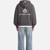 Uno Zip Hoodie | Grey