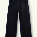 Vela Coated Jeans | Black - Early access Don't Waste Culture