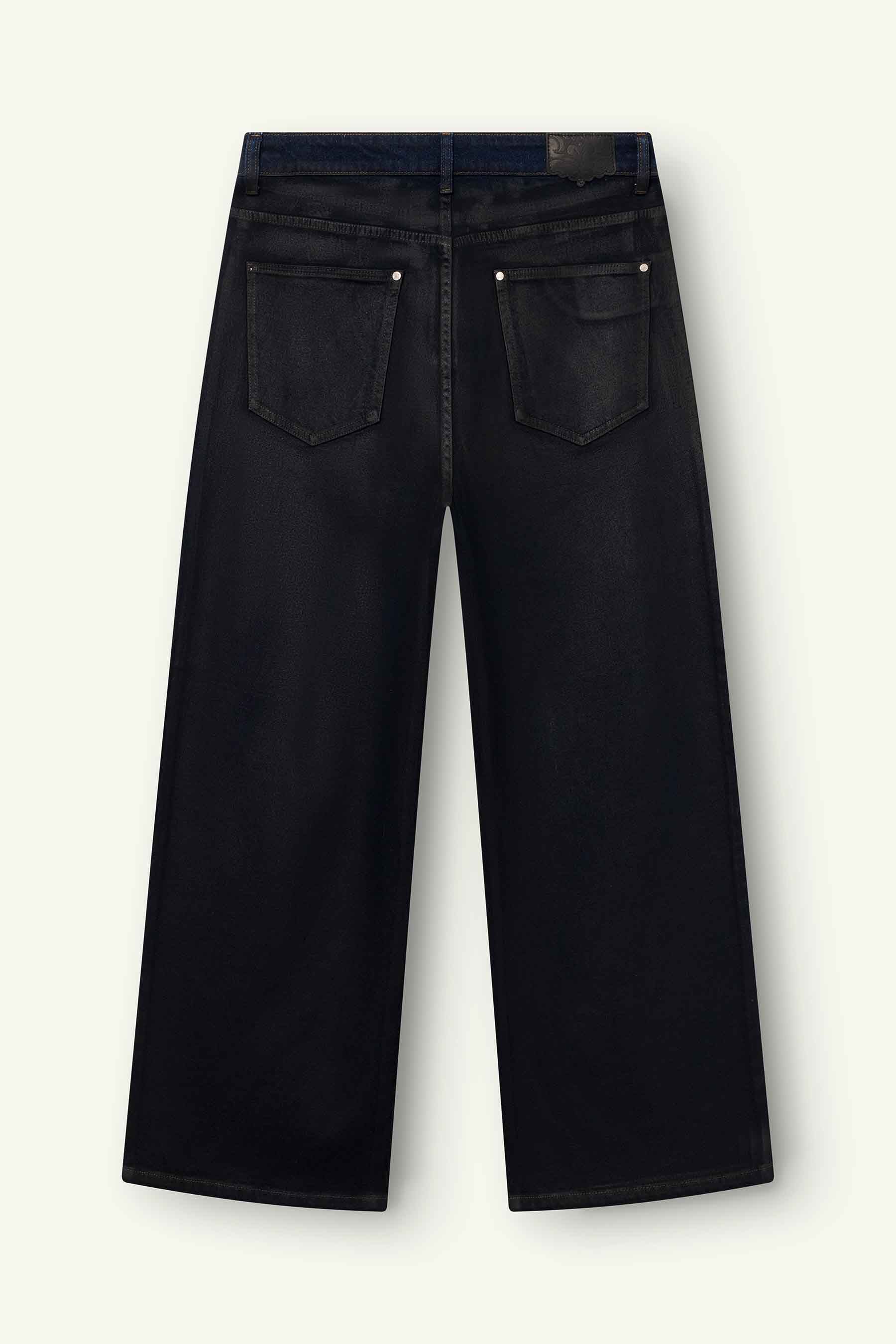Vela Coated Jeans | Black - Early access Don't Waste Culture