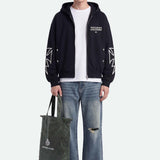 Velo Zipper Hoodie | Black
