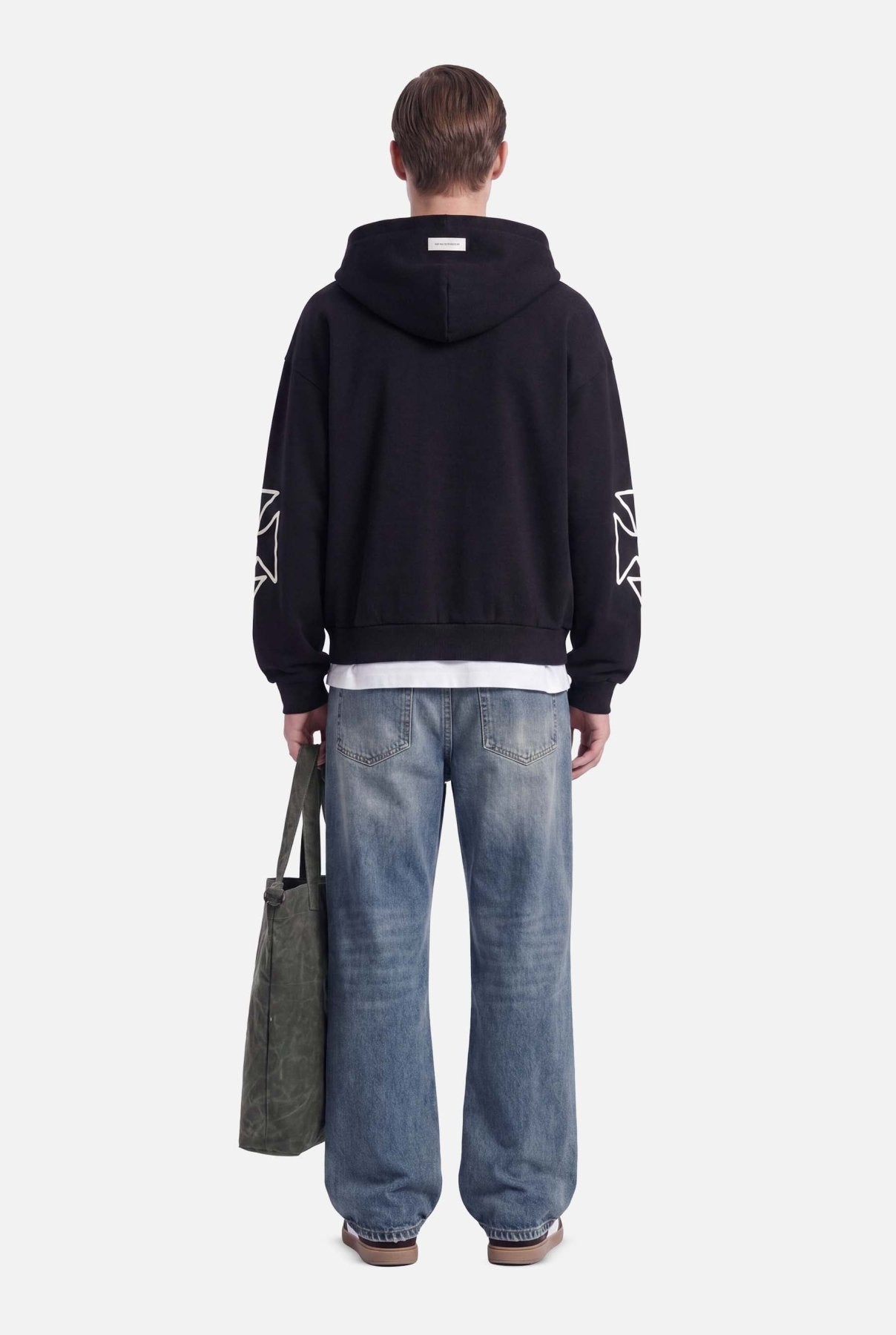 Velo Zipper Hoodie | Black - Zipper Hoodies Don't Waste Culture