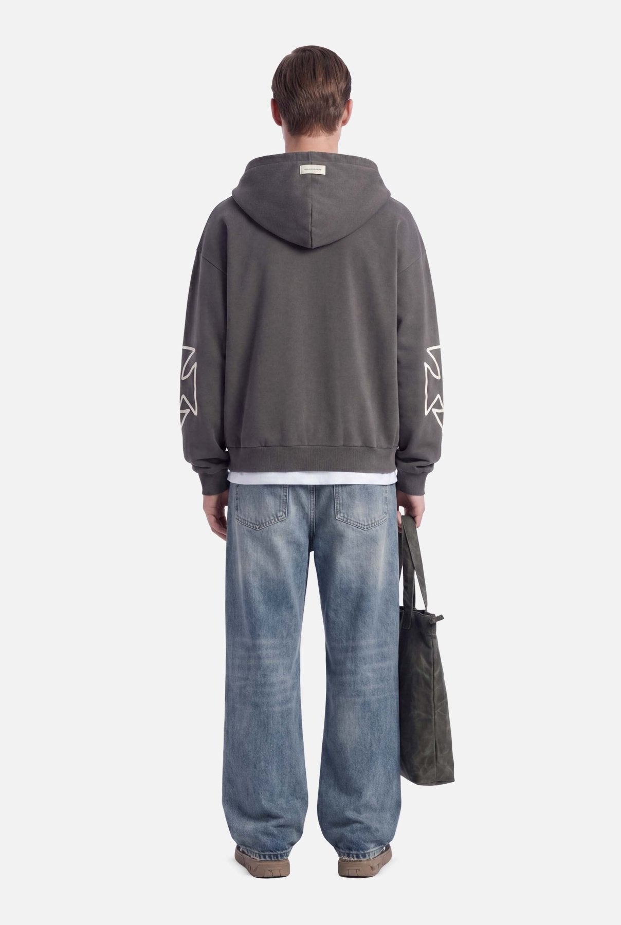 Velo Zipper Hoodie | Grey - Zipper Hoodies Don't Waste Culture