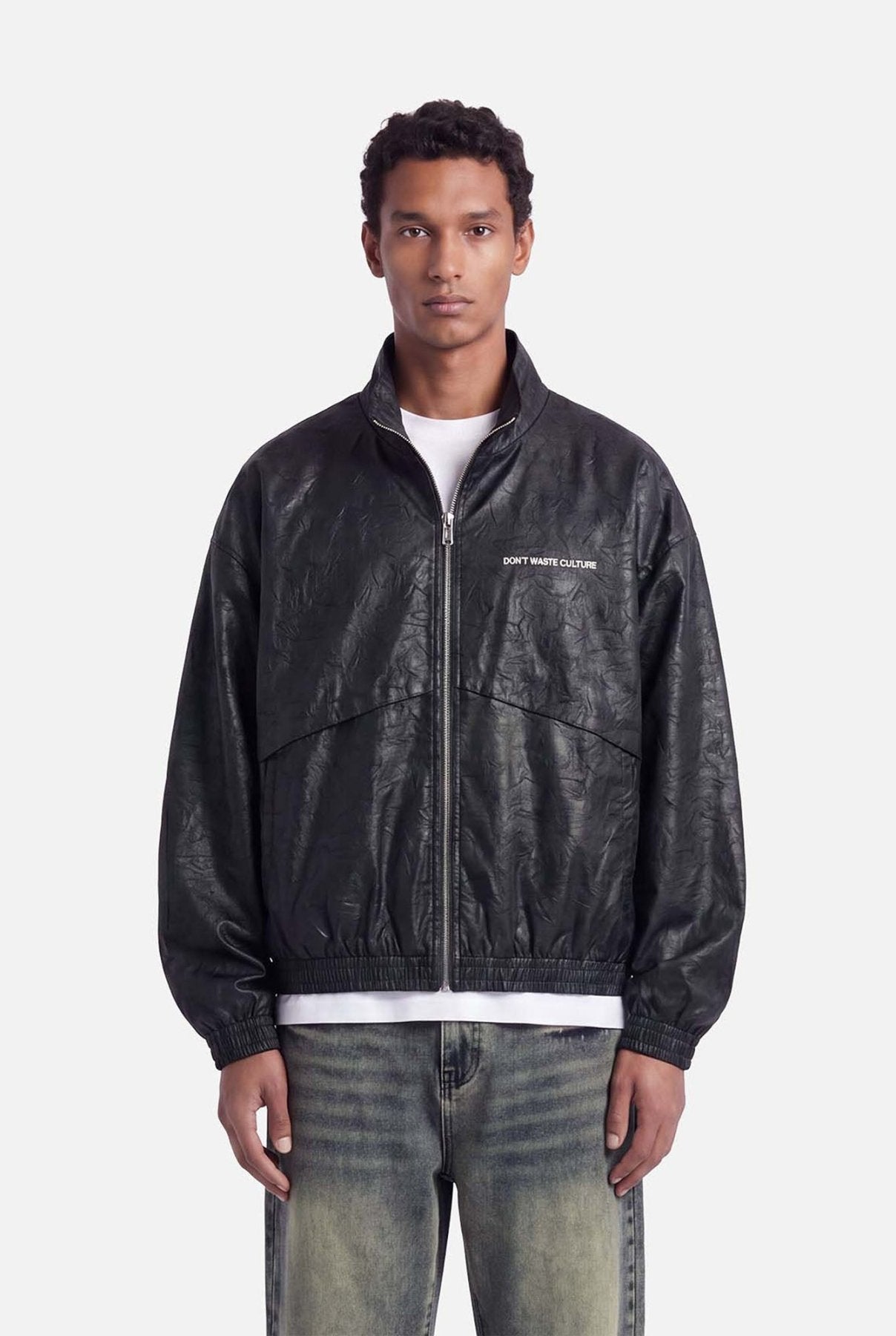 Yani Track Jacket | Melange Green - Outerwear Don't Waste Culture