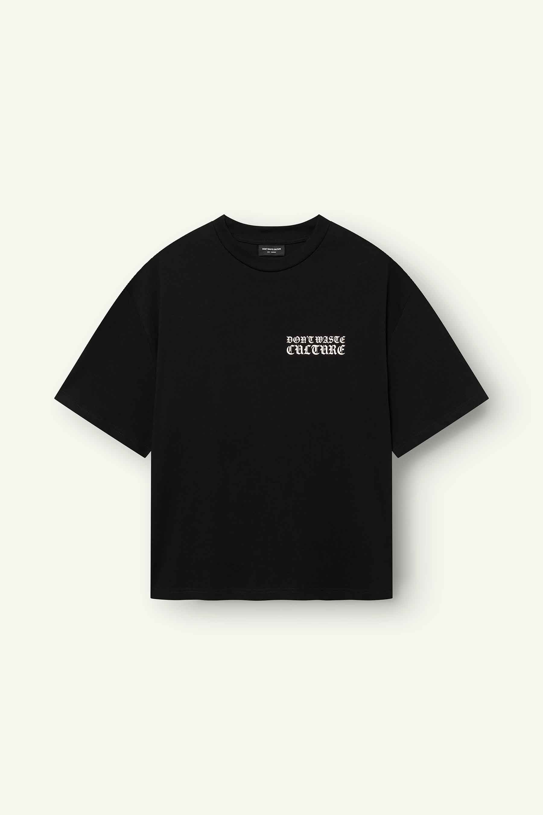 Yula T-shirt | Black - Early access Don't Waste Culture