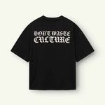 Yula T-shirt | Black - Early access Don't Waste Culture