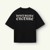Yula T-shirt | Black - Early access Don't Waste Culture