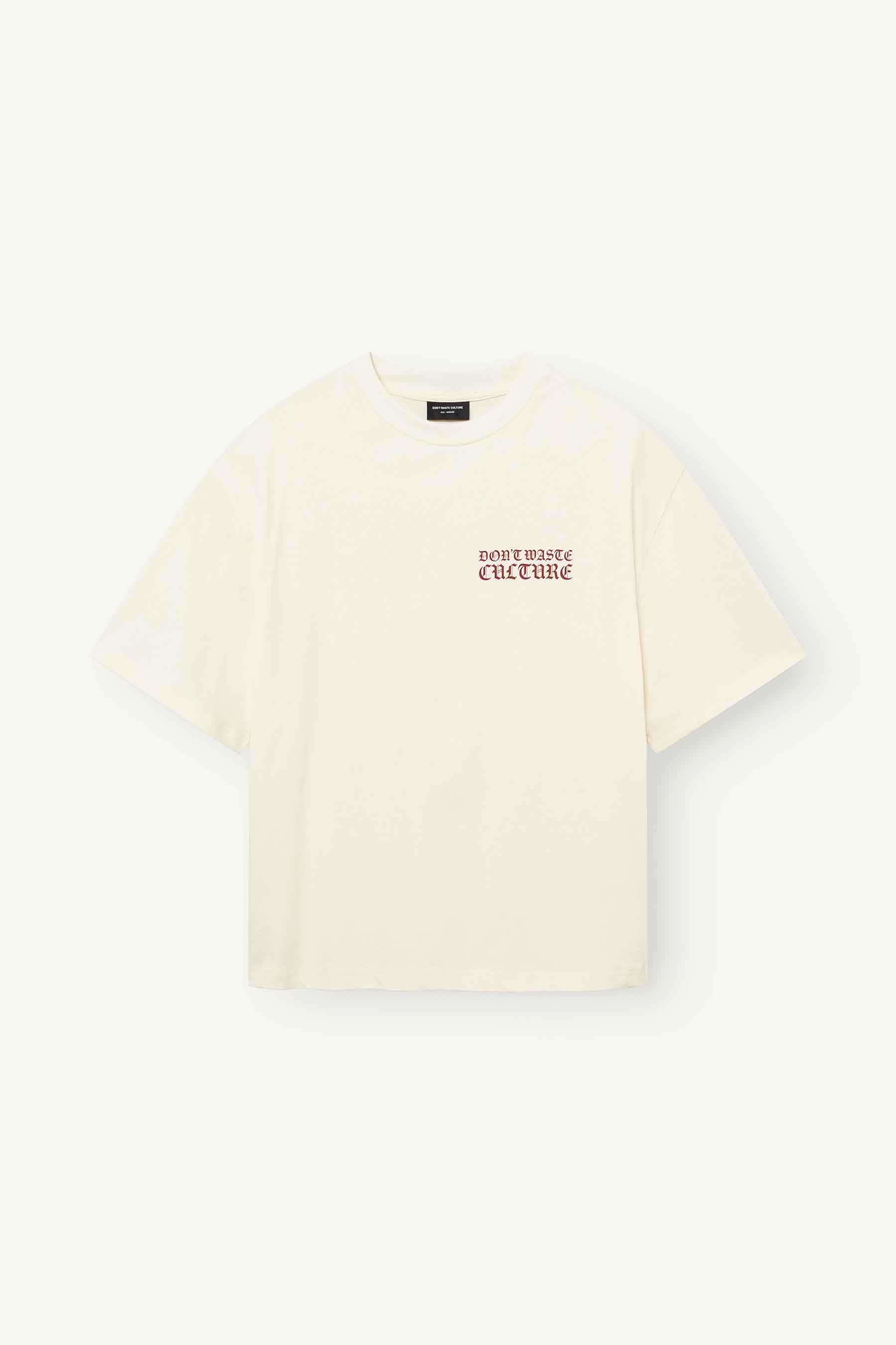 Yula T-shirt | Cream - Early access Don't Waste Culture