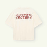 Yula T-shirt | Cream - Early access Don't Waste Culture
