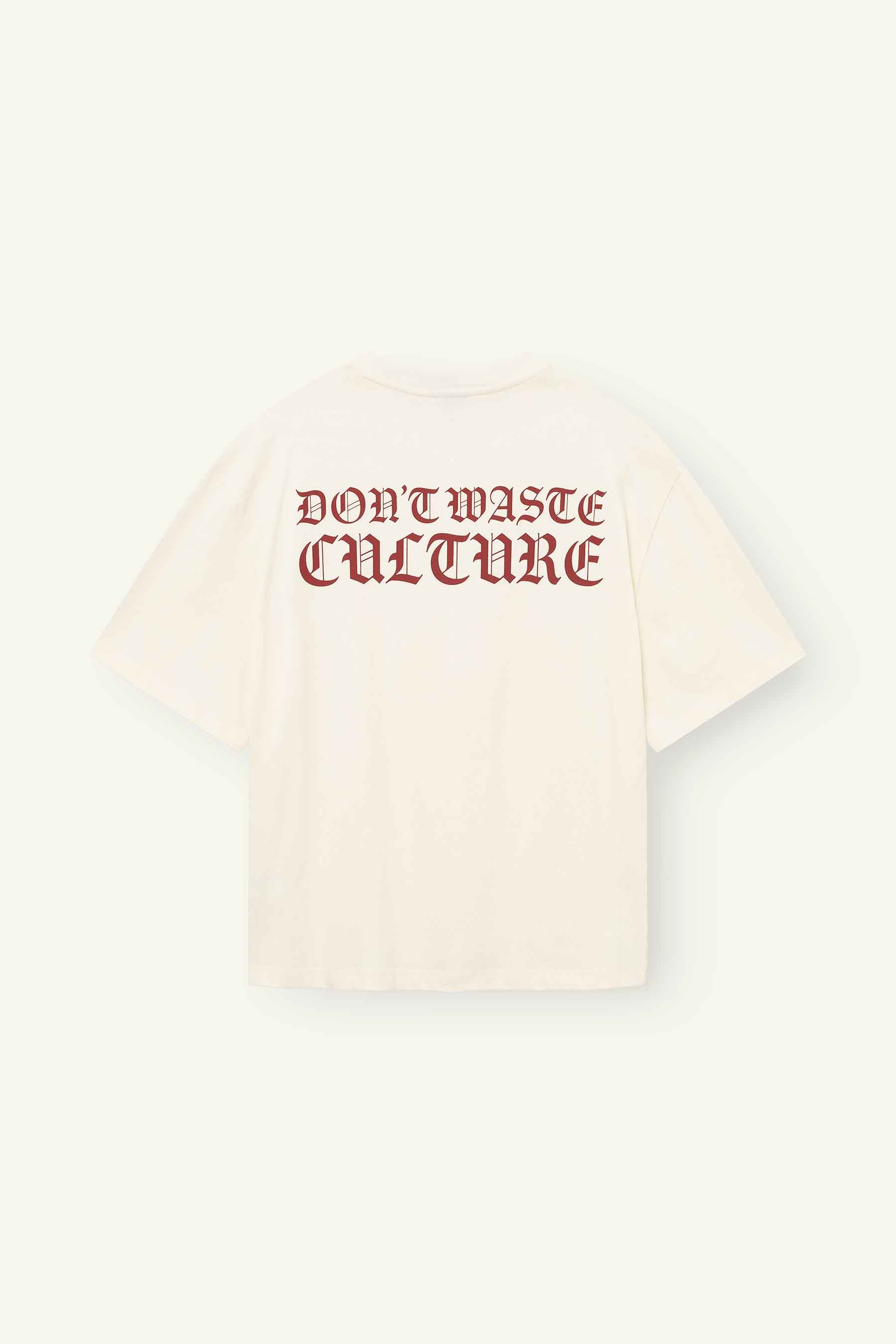 Yula T-shirt | Cream - Early access Don't Waste Culture