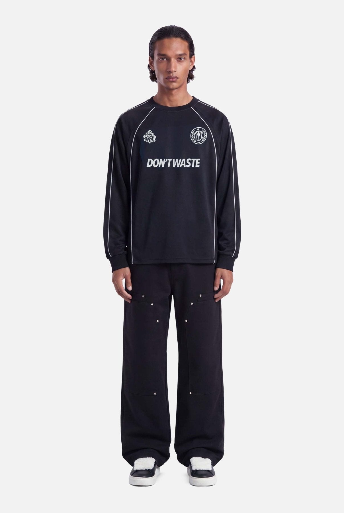 Zeni Longsleeve | Black - Longsleeves Don't Waste Culture