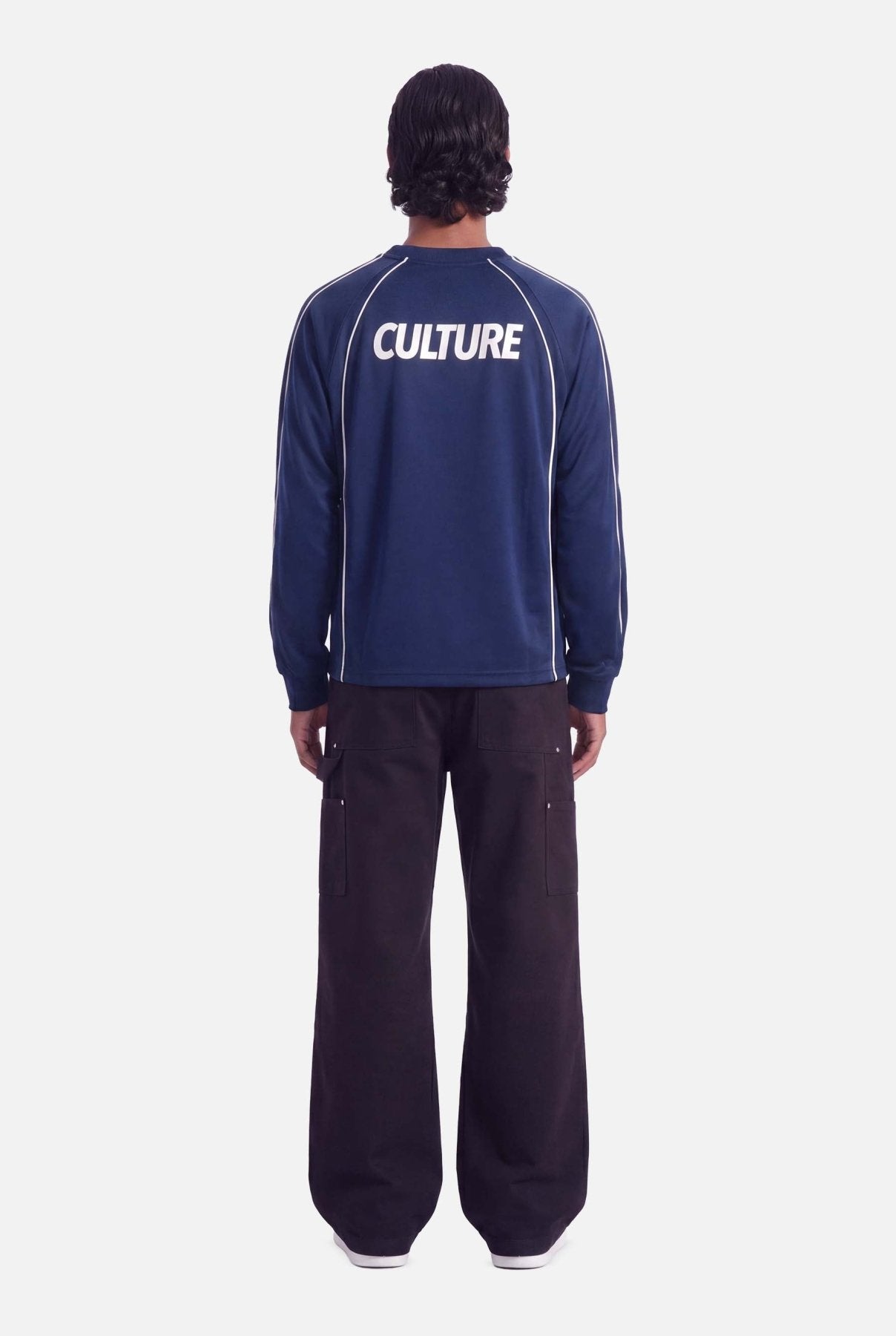 Zeni Longsleeve | Blue - Longsleeves Don't Waste Culture