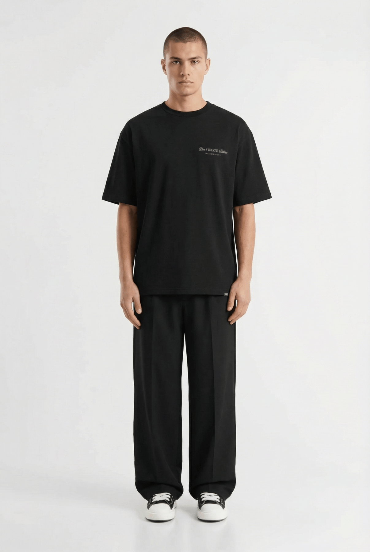 Gavina | Black - T-shirts Don't Waste Culture