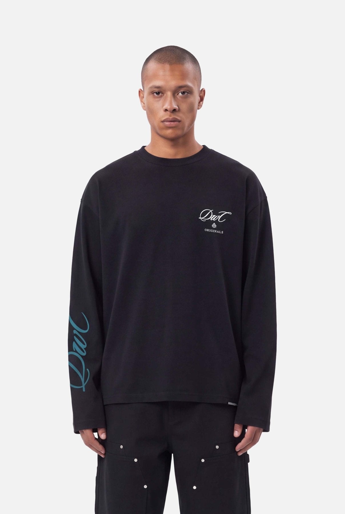 Hobie Longsleeve | Black - LONGSLEEVES Don't Waste Culture