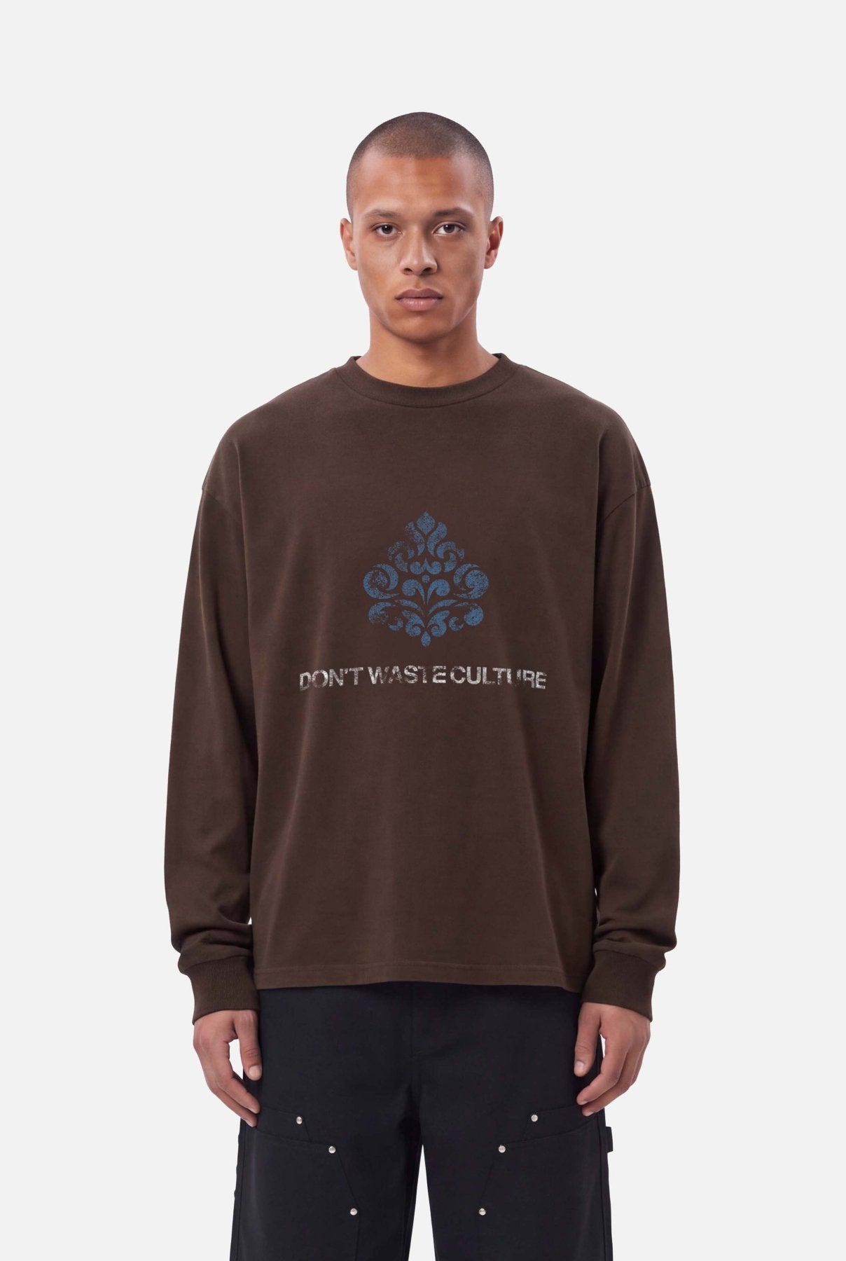 Wero Longsleeve | Brown - LONGSLEEVES Don't Waste Culture