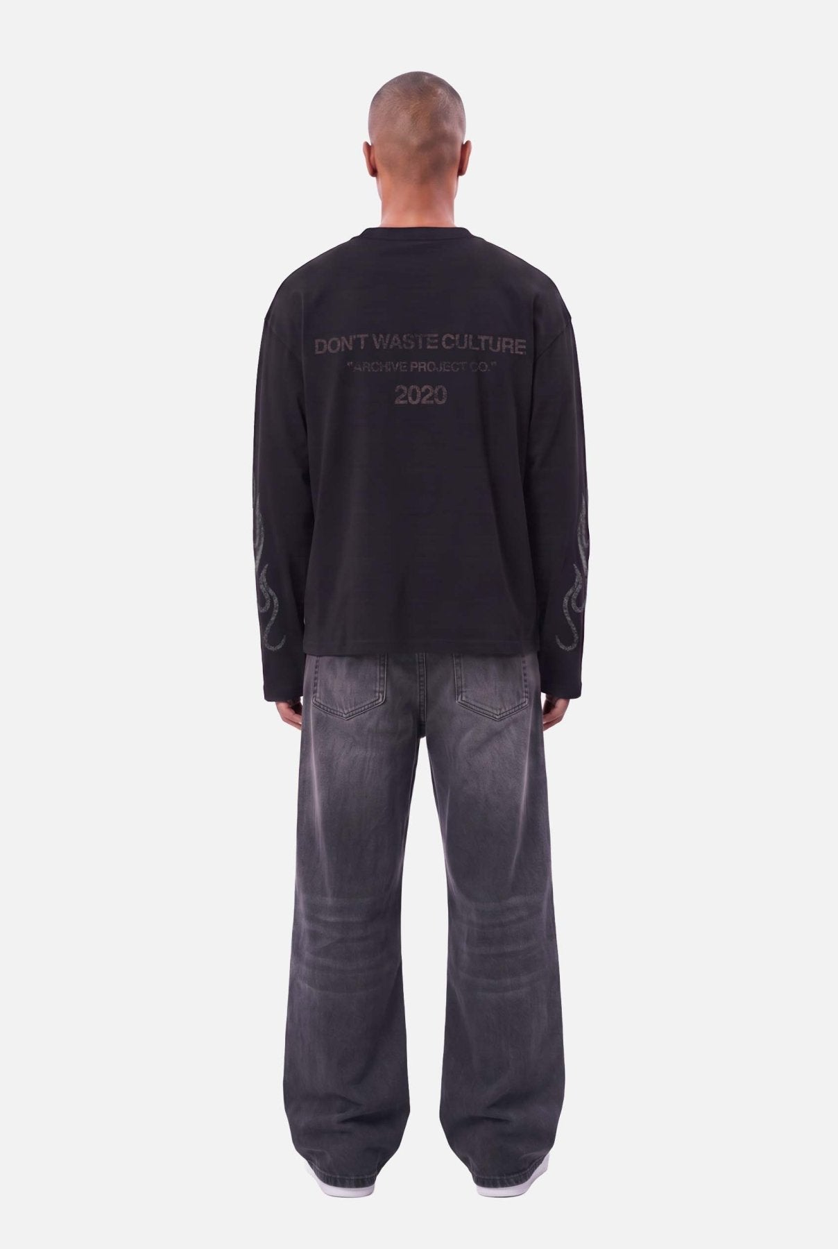 Arwa Longsleeve | Black - LONGSLEEVES Don't Waste Culture
