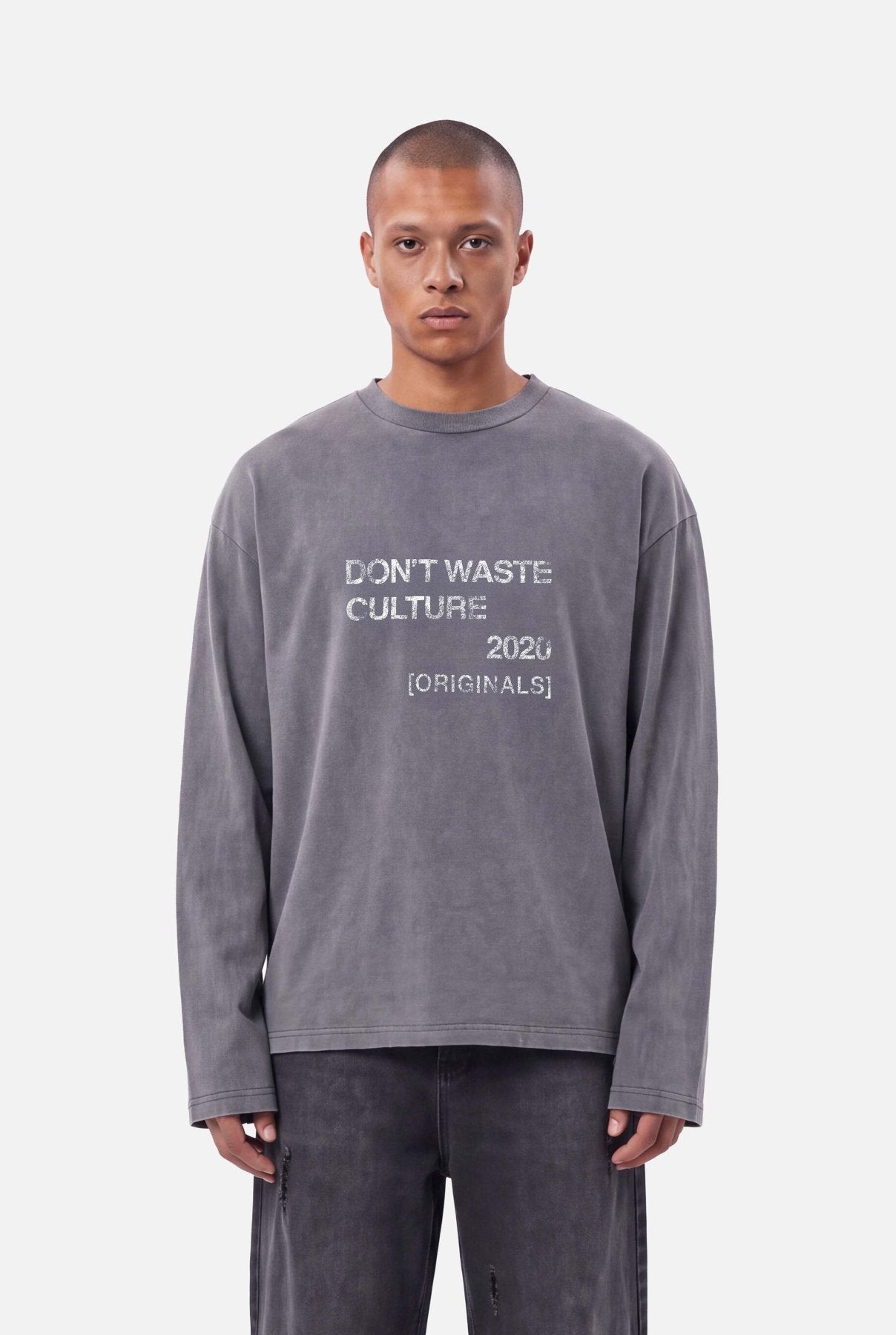 Zalos Longsleeve | Washed Black - LONGSLEEVES Don't Waste Culture